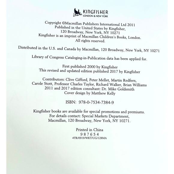 The Kingfisher Science Encyclopedia 4th Edition 2017 Hardcover STEM Reference - Picture 5 of 8